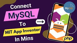 How To Connect MIT App Inventor To MySQL  Insert Data in MySQL  PHP [upl. by Ociral]