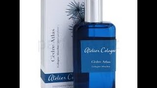 First Impressions Cedre Atlas by Atelier Cologne [upl. by Yrrol]