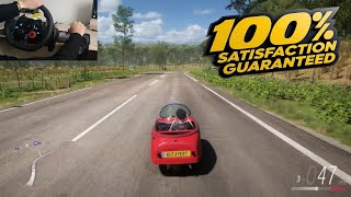 The Jetsons Car  Forza Horizon 5  Logitech g29 gameplay [upl. by Orlan]