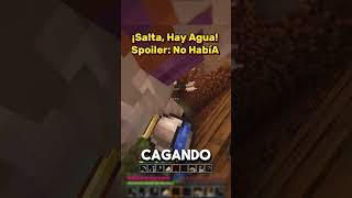 Agua o no AGUA  MINECRAFT [upl. by Lokkin]