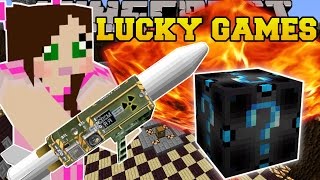 Minecraft NUCLEAR EXPLOSIVE CHALLENGE GAMES  Lucky Block Mod  Modded MiniGame [upl. by Jelks372]