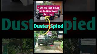 Exclusive Duster Spied On Indian road for the first time dusterfacelift dusterextreme shoetsfeed [upl. by Lienad]