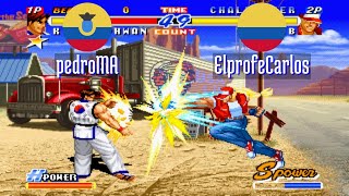 FT10 rbff2h pedroMA EC vs ElprofeCarlos CO Real Bout Fatal Fury 2 rbff2 Fightcade Oct 16 [upl. by Nbi]