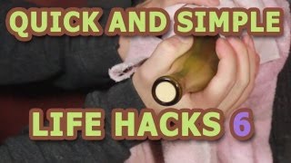 LIFE HACKS  7 ways to open a Wine bottle without a corkscrew [upl. by Alilak]