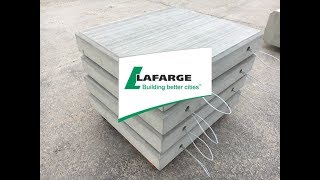 Lafarge Precast Edmonton Concrete Slabs [upl. by Llehcal234]