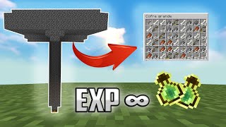 ✔ COMO HACER una GRANJA de EXPERIENCIA en MINECRAFT 118 y 117  JAVA y BEDROCK EXP ∞ [upl. by Desdee]