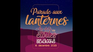 Parade aux lanternes beauraing 2023 [upl. by Theresina]