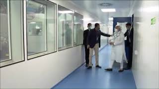 PM Modi visits Serum Institute of India in Pune to review vaccine development [upl. by Jaime56]