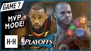 LeBron James CRAZY Full Game 7 Highlights vs Celtics 2018 Playoffs ECF  35 Pts 15 Reb LeTHANOS [upl. by Aicelf]