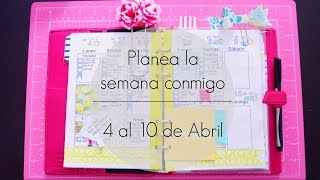 Planea la semana conmigo 410 de abril  Julieta Jareda [upl. by Melodee]