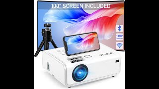 VOPLLS Projector Review – PROS amp CONS – Native 1080P Projector with Wi Fi amp Bluetooth [upl. by Harad109]