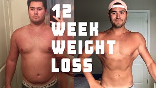 12 Week Weight Loss Journey  Tips and Tricks [upl. by Airla917]