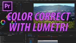 How to Use Lumetri Color Effect in Adobe Premiere CC 2017 to Color Correct  Color Grade [upl. by Kral]