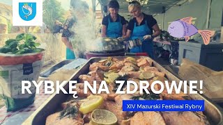 XIV Mazurski Festiwal Rybny [upl. by Htebsil]