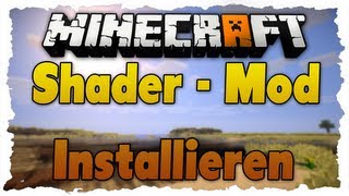 1710 GLSLSEUSShader für Minecraft installieren EinfachTutorial [upl. by Nylakcaj]