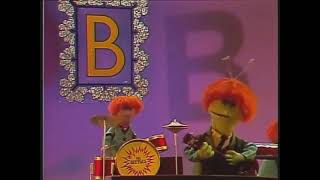 Sesame Street  Letter B Isolated Bass and Drums [upl. by Lleval]