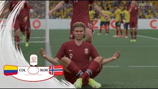 Colombia vs Norway  Fifa World Cup 2023 [upl. by Ahsimed785]