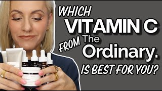 A GUIDE TO THE ORDINARYS VITAMIN C PRODUCTS [upl. by Aivan482]