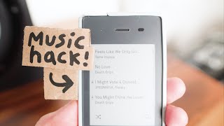 LIGHT PHONE  how to add multiple music playlists [upl. by Nahtanohj585]