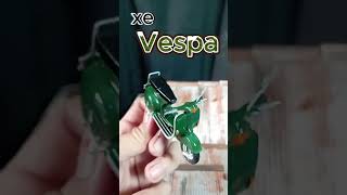 Xe Vespa diorama mohinh vespa [upl. by Eceirahs]