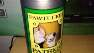 Family Guy Rare Pawtucket Patriot Ale USA Revolving Novelty Lamp Review [upl. by Welch]