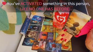 ❤️⚡ You’ve ACTIVATED something in this person LIKE NO ONE HAS BEFORE Love Tarot Reading Soulmate [upl. by Sherlock875]