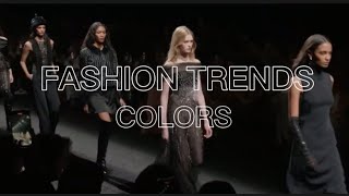 Fashion trends fallwinter 20242025 Colors [upl. by Darwin549]