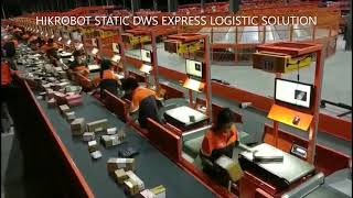 HIKROBOT STATIC DWS EXPRESS LOGISTIC SOLUTION [upl. by Aivin]