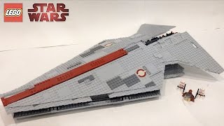 Lego Star Wars Custom VenatorClass Star Destroyer Update 1 [upl. by Allemat]