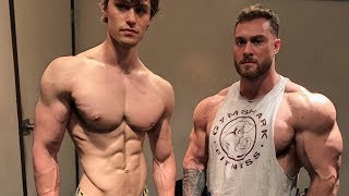 Training amp Shooting w Classic Physique Competitor Chris Bumstead [upl. by Eilahs]