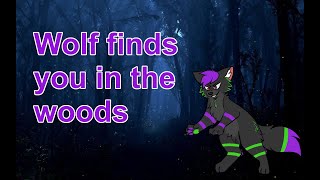 Furry ASMR Wolf finds you alone in the woods and takes care of you [upl. by Latia]