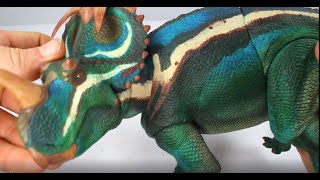 Beasts of the Mesozoic Centrosaurus preview Dinosaur action figure [upl. by Enilorak225]