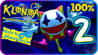 Klonoa Phantasy Reverie Walkthrough Part 2  Door to Phantomile  100  Vision 2 PS5 [upl. by Rogozen]