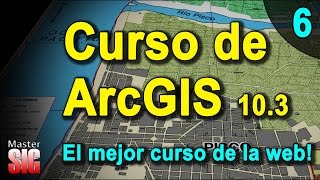 Curso de ArcGIS  Tutorial Completo  parte 6 de 7  MasterGIS [upl. by Schlessel]