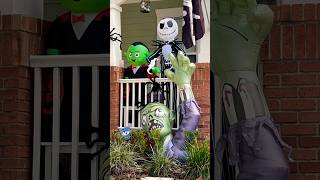 HALLOWEEN INFLATABLE MONSTERS shorts shortvideo halloween monster youtube viralvideotrending [upl. by Siuqaj]