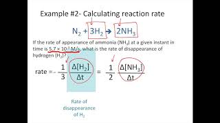 Reaction Rates and Stoichiometry Chemistry Tutorial [upl. by Eiramanel]