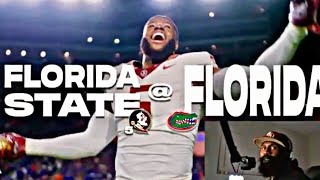 Reacting to Florida State vs Florida Gators Cinematic Recap [upl. by Jocko]