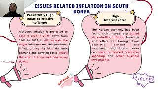 Macroeconomics  Inflation In South Korea [upl. by Netsirt]