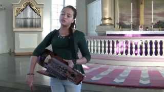 You raise me up Josh Groban Julia Frölich 14 sings and plays nyckelharpa keyharp [upl. by Gore]