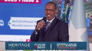 Opening remarks by HE Moumin Hassan Barreh Minister of Islamic Affairs amp Endowments Djibouti [upl. by Haldi]