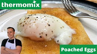 Unbelievably Simple Thermomix Tm6 Poached Eggs Recipe [upl. by Kere]