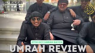 Honest Pilgrims Review from Oct 27th Umrah Batch [upl. by Cony28]