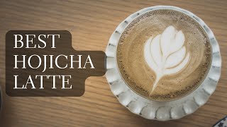 The Best Hojicha Latte Recipe Made with Hojicha Powder [upl. by Yelsna]