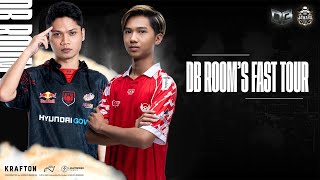 SESI 2 DB ROOMS FAST TOURNAMENT  PUBG MOBILE [upl. by Noslien184]