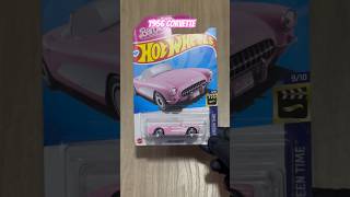 Hotwheels 1956 CORVETTE 164 scale Day 78 of collecting diecast customchevy chevys classicvette [upl. by Aiynat]