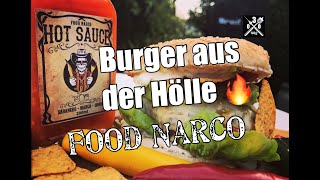 Food Narco Burger aus der Hölle  030 BBQ [upl. by Lamond]