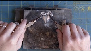 The Making of Silver Spoon Jewelry SPOON HEART NECKLACE [upl. by Oicanata]