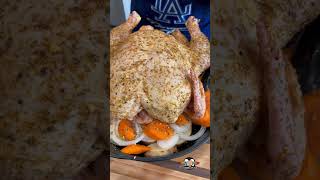 Cast Iron Chicken and Potatoes chickendinner delicious chickenrecipe castironcooking dinner [upl. by Lesiram369]