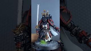 Custom Bladeguard Veteran Black Templar Sergeant painting process warhammer40k warhammer 40k [upl. by Nivac349]