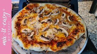 G3Ferrari DELIZIA Pizzaofen  wie ICH meine Pizza mache Thermomix® TM6  mixiteasy® [upl. by Yanrahc]